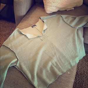 Cropped shirt/blouse